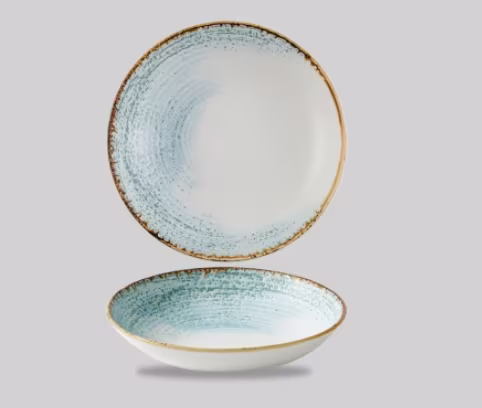 Салатник 1,14л d24,8см, без борта, цвет aquamarine, studio prints homespun accents haamevb91