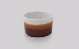 Тарелка сервировочная 7,5см h5см 0,11л, nourish, цвет siena barley white nsswssdp1