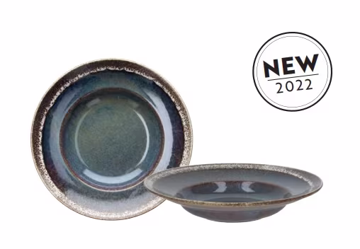 Блюдо для пасты 26*h5 см bloom blue and brown bm023268088