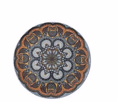Тарелка мелкая d32см, mandala b 67377b07
