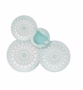 Тарелка суповая mandala 21,5см oxford 091078, ae01-5258