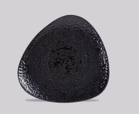 Тарелка мелкая треугольная 22,9см, без борта, цвет homespun chroma, studio prints hcbktr9 1