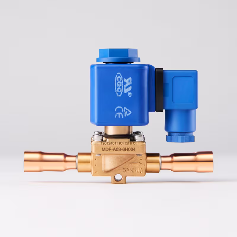 Корпус клапанный sanhua evr (6s 1/2) mdf