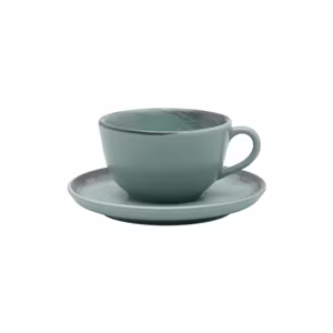Пара чайная flat shape pacifico (чашка 200мл и блюдце 14см) oxford 136497, ao04-1c07