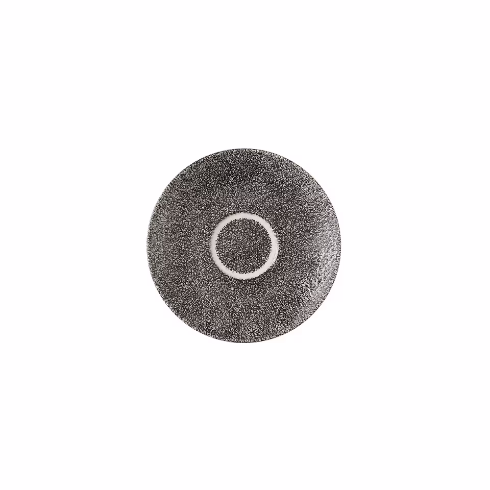 Блюдце 15,6см, цвет raku quartz black, studio prints rkbqcss1
