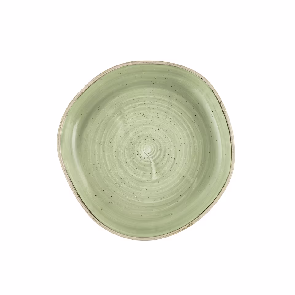 Тарелка глубокая 23cm, с бортом, цвет sage green ssaswob21