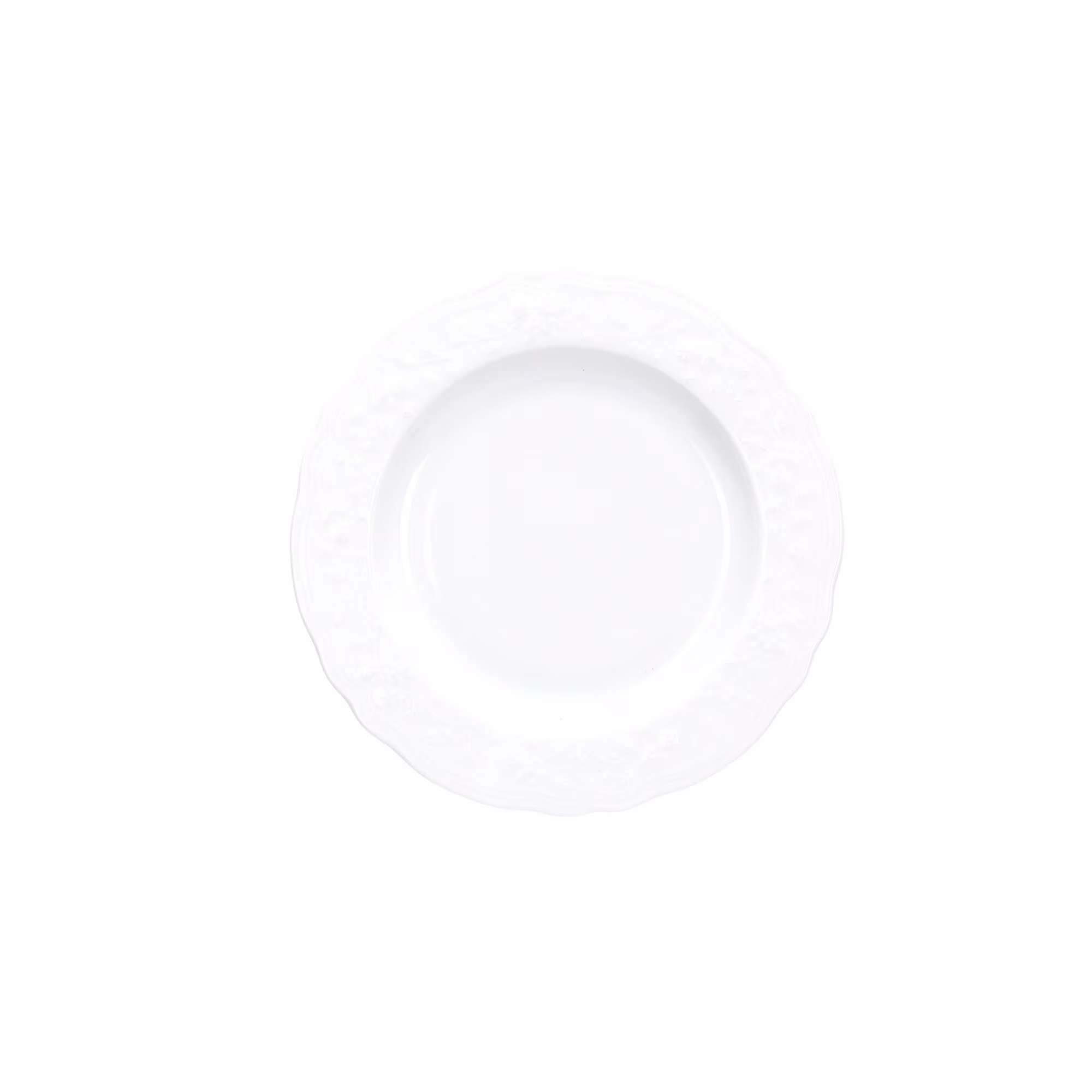 Тарелка десертная 22см fleur bianco+ a.fontebasso flf02220000