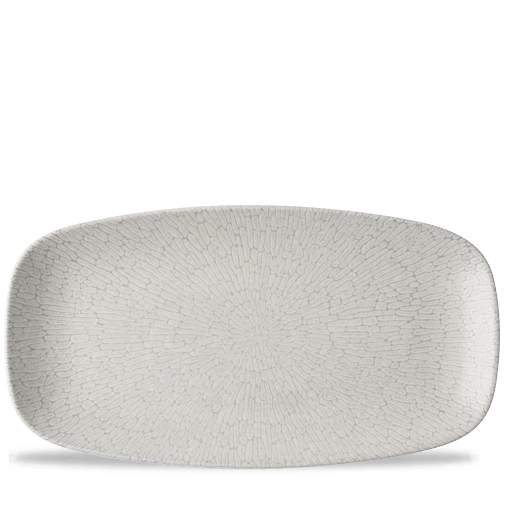Блюдо сервировочное 35.5x18.9см, delta, цвет grey delgxo141