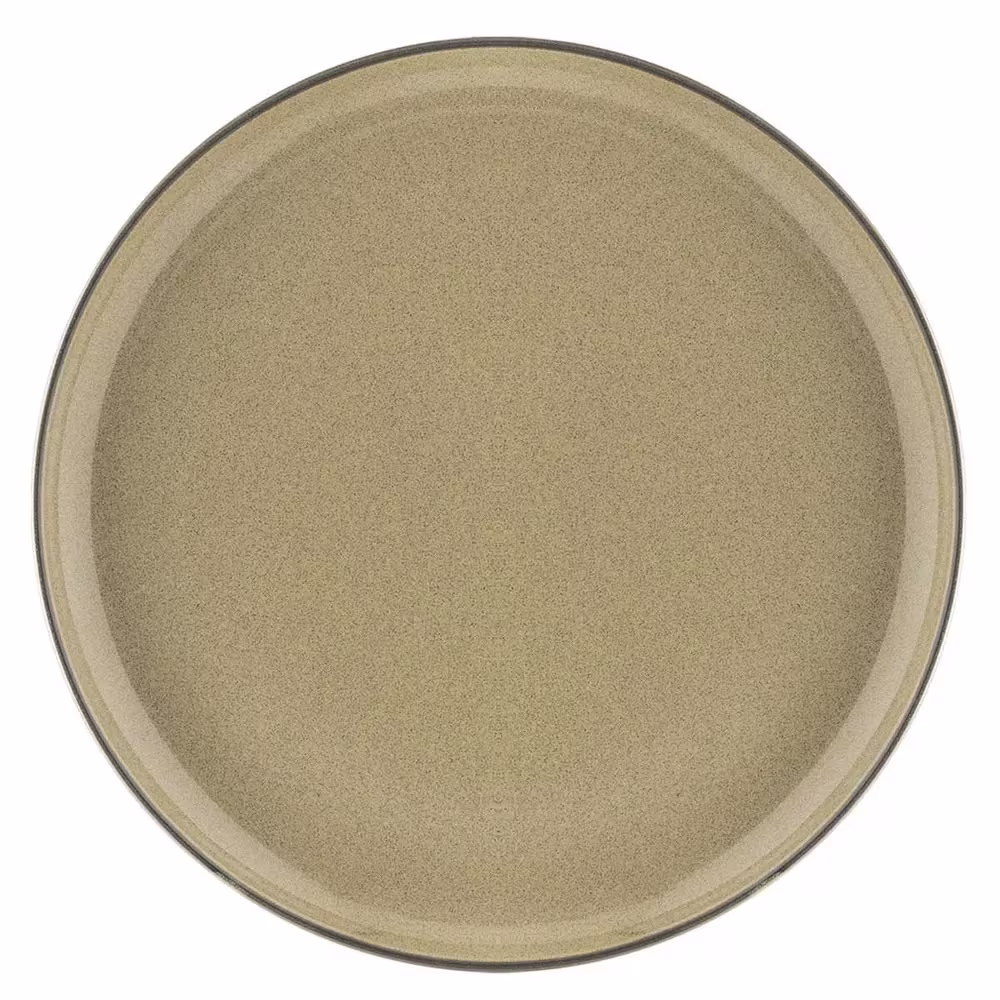 Тарелка мелкая flat shape ocre 26см oxford 141356