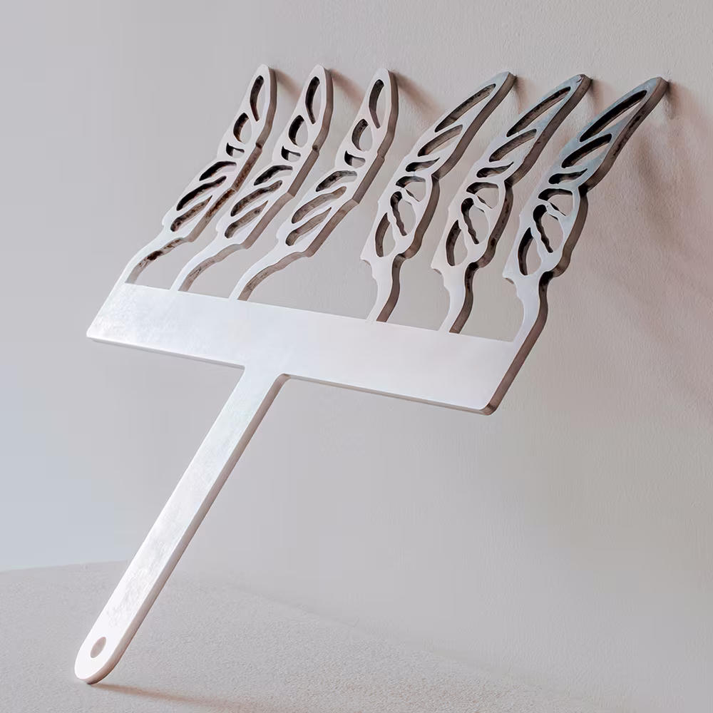 Трафарет для декора "butterfly comb" h6см, нерж.сталь, дизайн - frank haasnoot  20fh07s