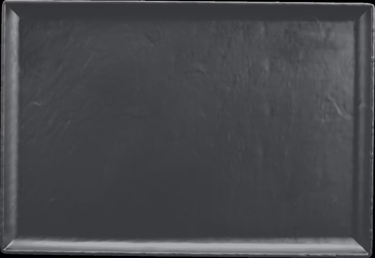 Поднос для выпечки 24,5х16,5см, меламин, matte, цвет черный s-2978
