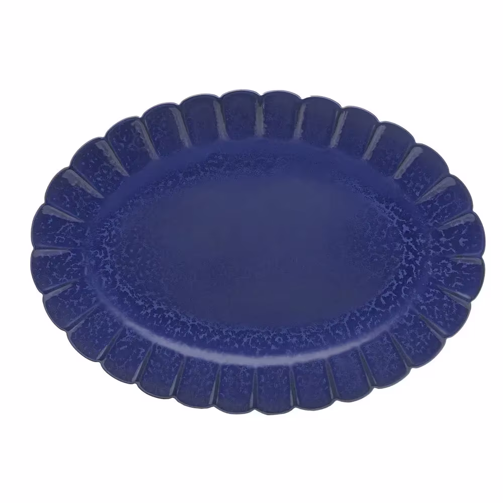 Блюдо овальное flora amor perfeito 42см oxford 152464