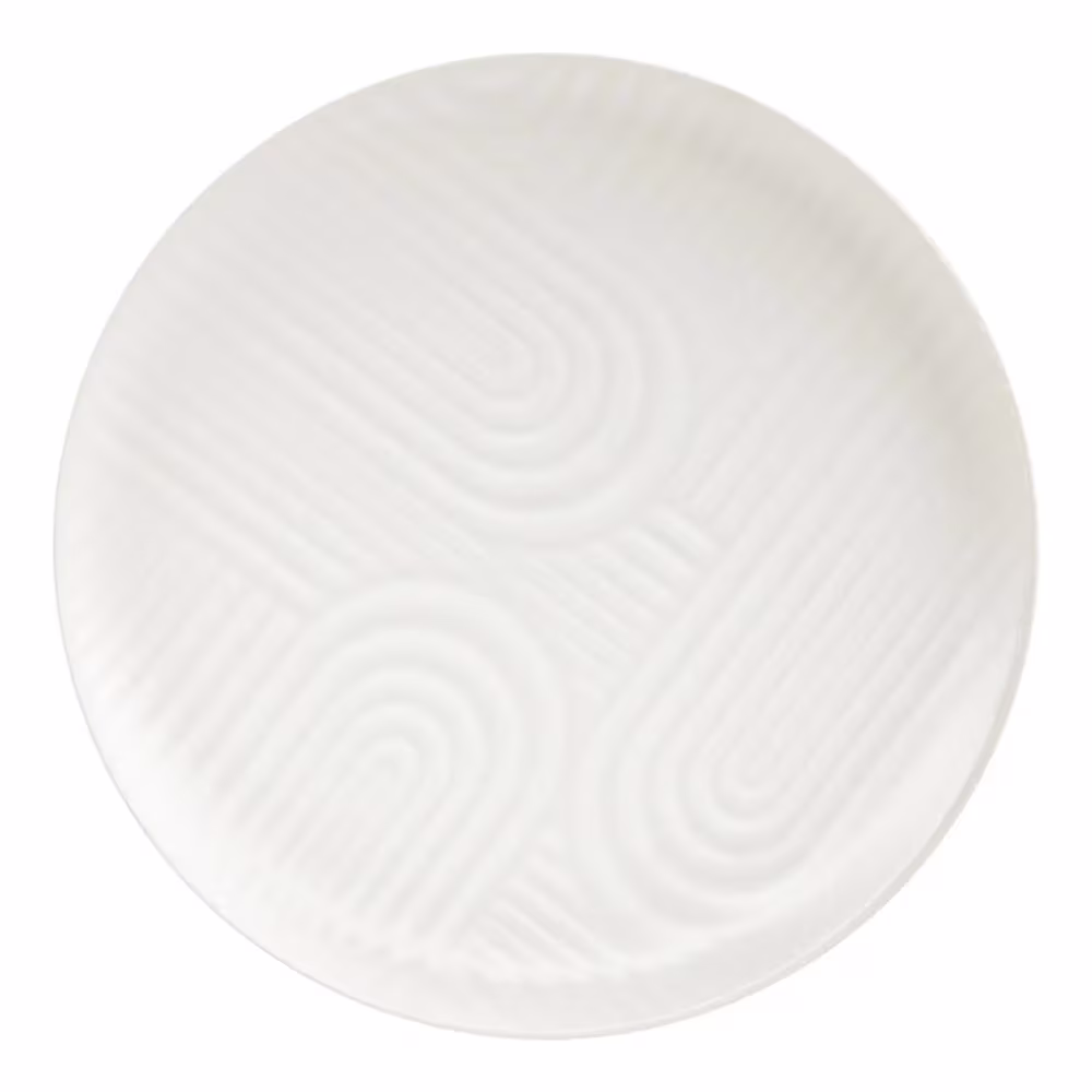 Тарелка мелкая flat zen 26см oxford 151498