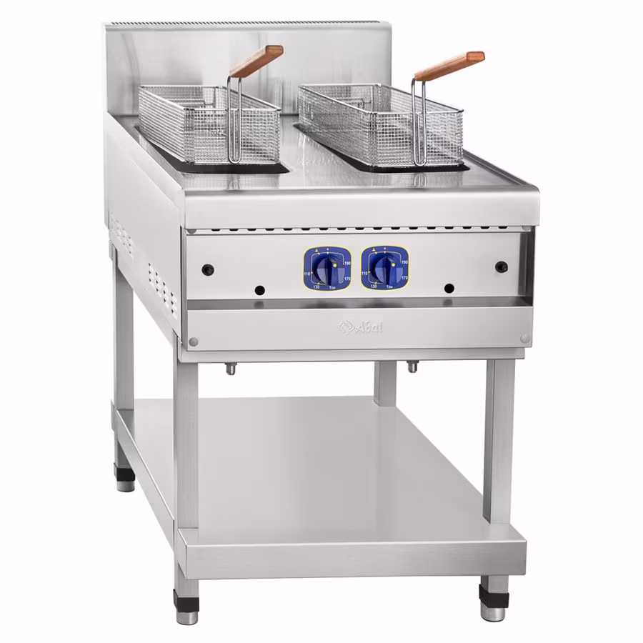 Фритюрница abat гфк-90.2п газовая, вся нерж.
