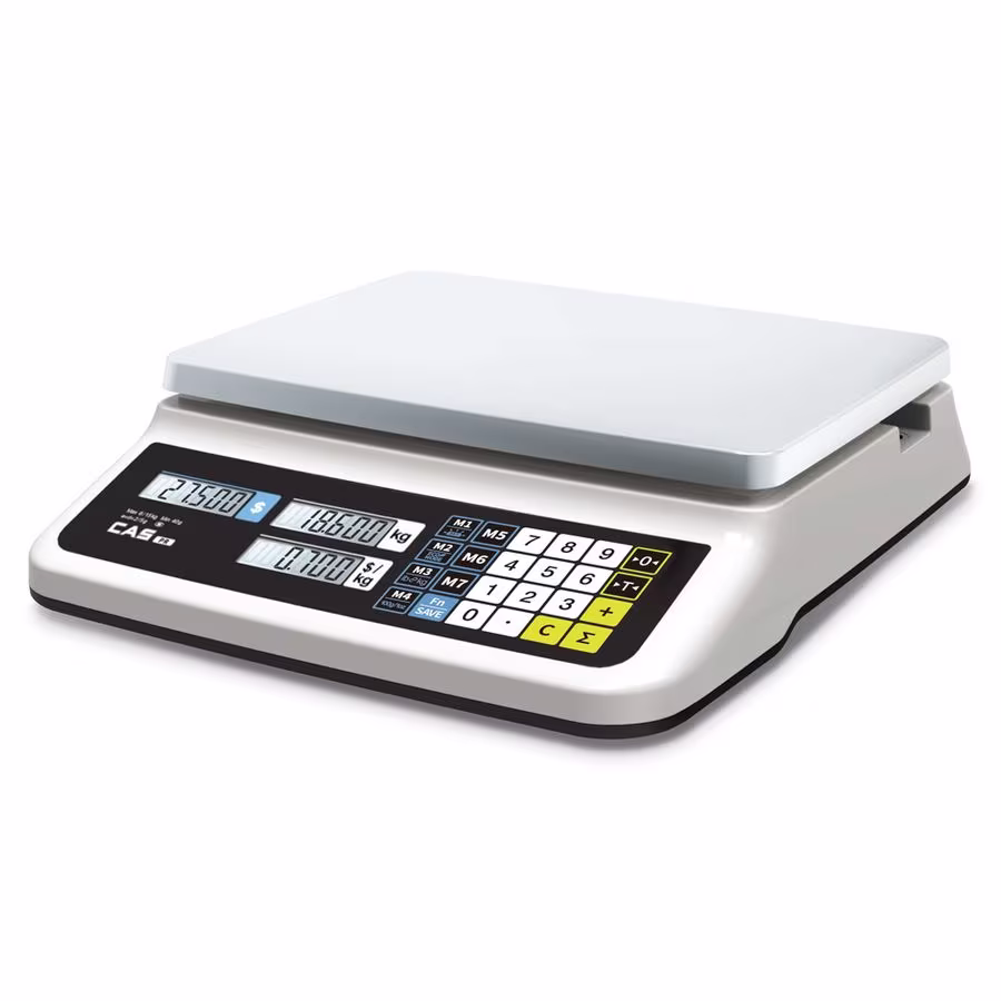 Весы торговые cas pr-06в (lcd,ii)