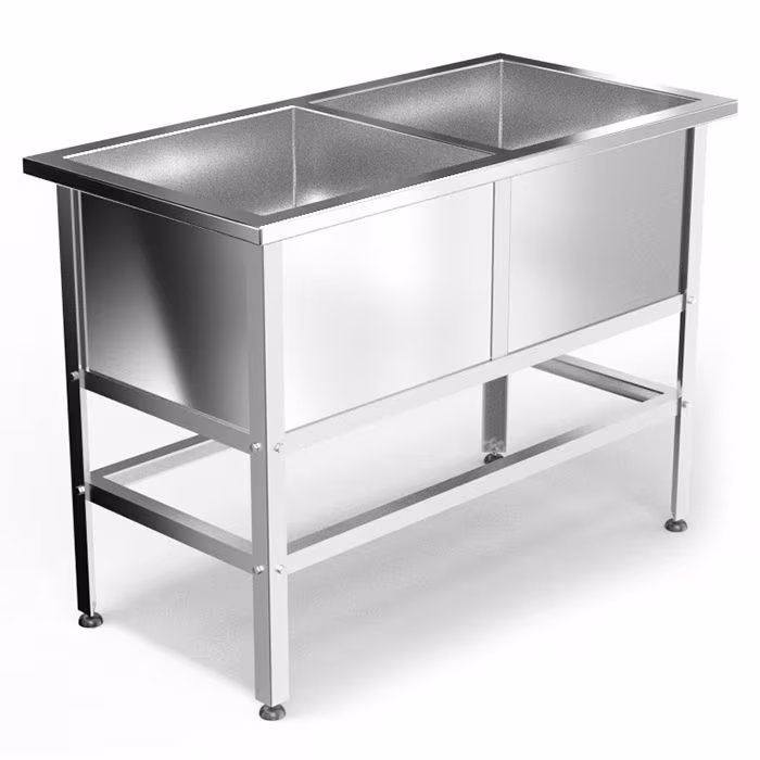 Ванна моечная gpsteel вм-2/430-с-(gp)