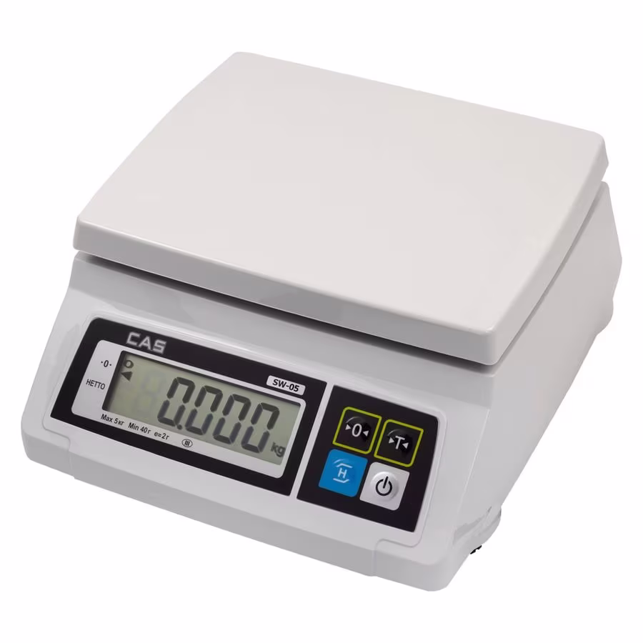 Весы электронные cas sw-i-5 (двойной дисплей)