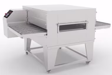 Печь для пиццы abat пэк-800 электрич., с дверцей, конвейерная,1 камера 1014x853x75 мм