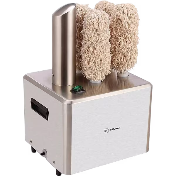 [Машины для сушки и полировки столовых приборов]